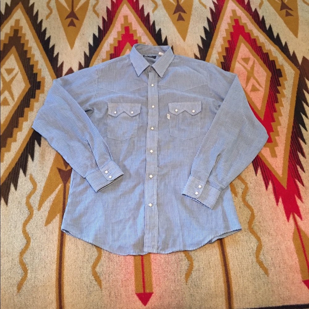 🎁Vintage Levis Button down L